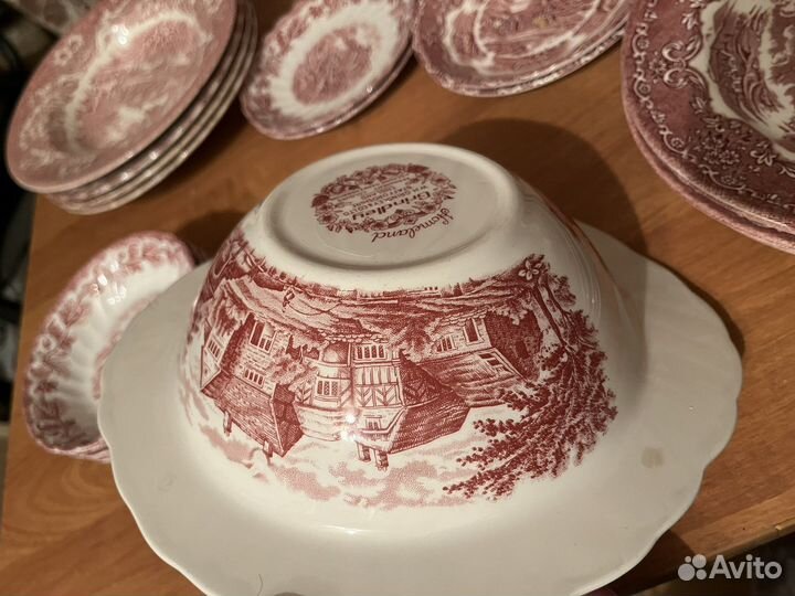 Тарелки Англия винтажные из Германии