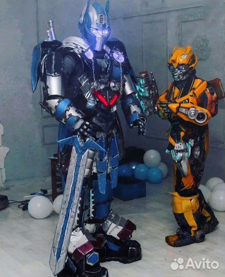 Ростовая кукла трансформер Оптимус прайм
