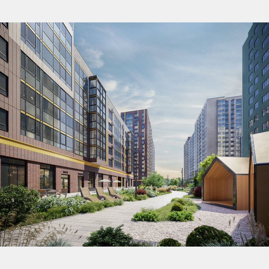 1-к. квартира, 35 м², 5/16 эт.