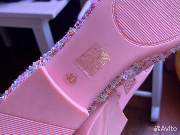 Балетки р.39-40