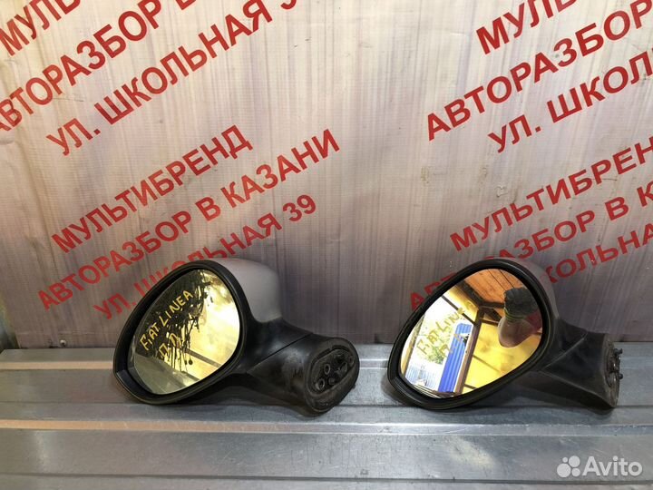 Зеркало боковое левое правое Fiat Linea
