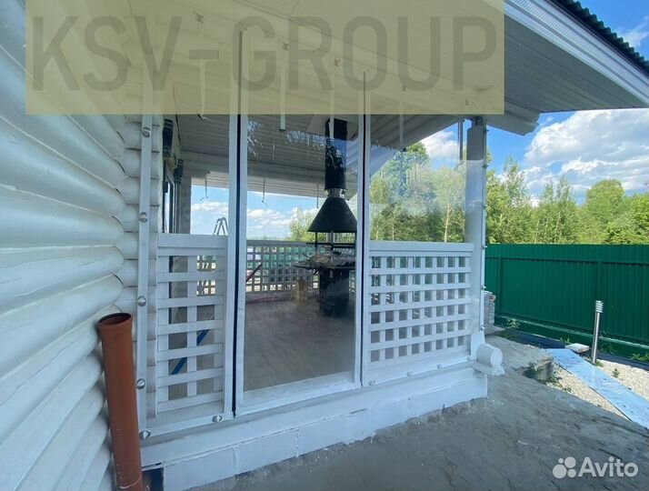 Мягкие окна для беседки