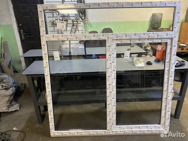 Пластиковое окно новое