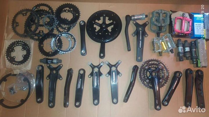 Шатуны FSA, Bosch e-bike, Isis, педали, каретки