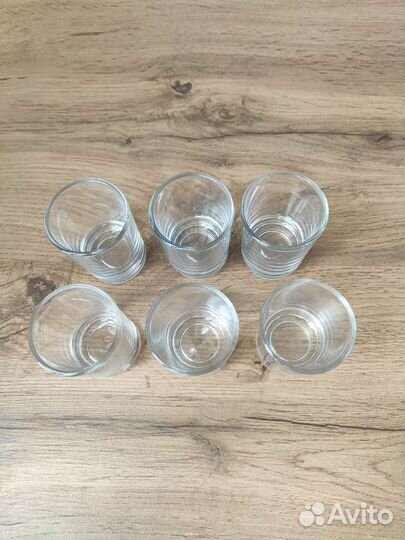 Набор стопок под водку 6шт