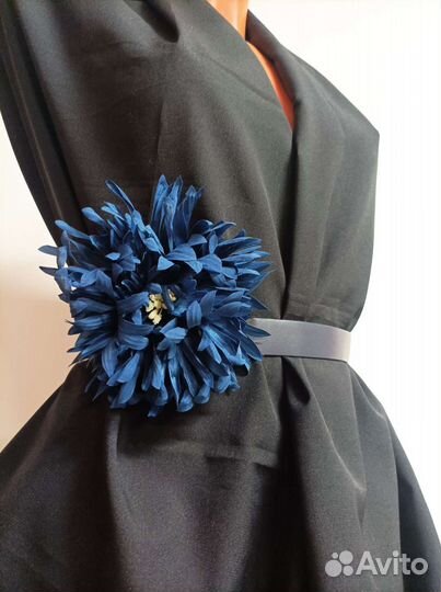 Украшение, Цветок из крепдешина,шелка СССР