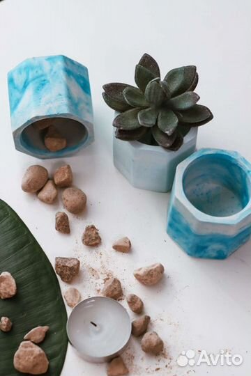 Подсвечники, декоративные кашпо