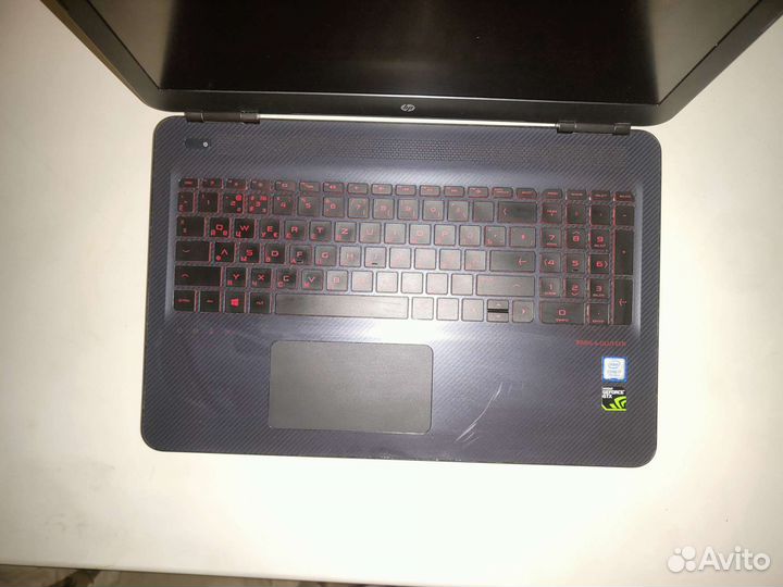 Игровой ноутбук hp omen 15 i7700hq 2.8 GHz