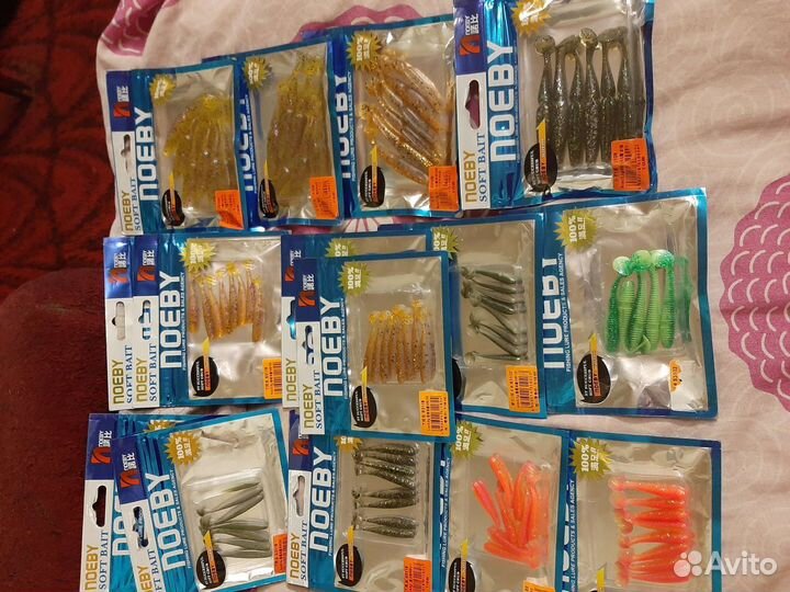 Приманки силиконовые