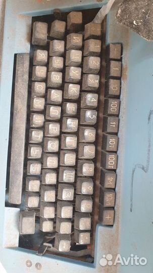 Печатная машинка большая листвица