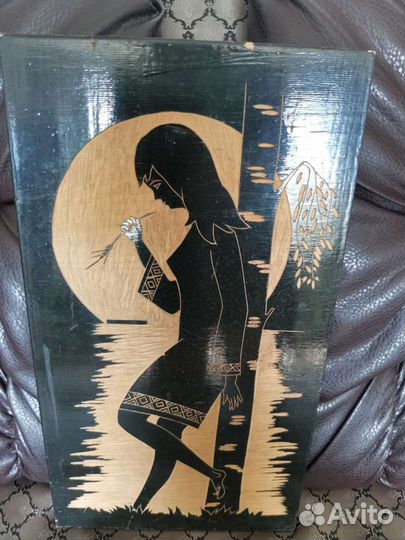 Панно дерево СССР