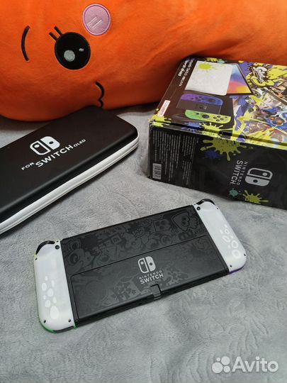 Nintendo switch oled splatoon edition