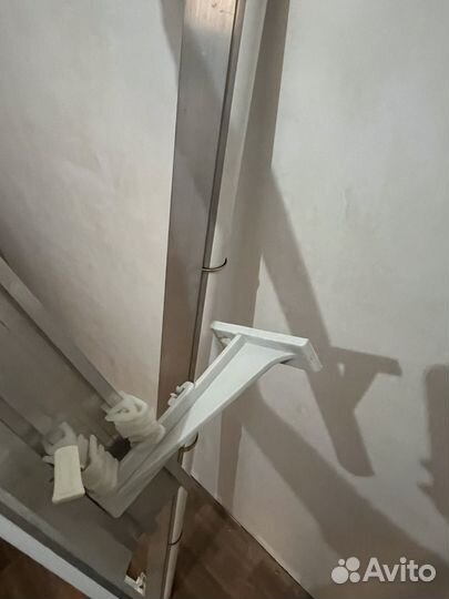 Карнизы белые 150 см 2 шт