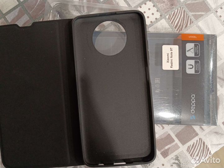 Чехол книжка на xiaomi redmi note 9 T