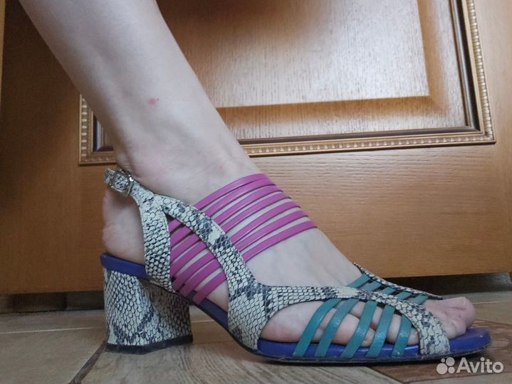 Босоножки женские 38 размер натуральная кожа