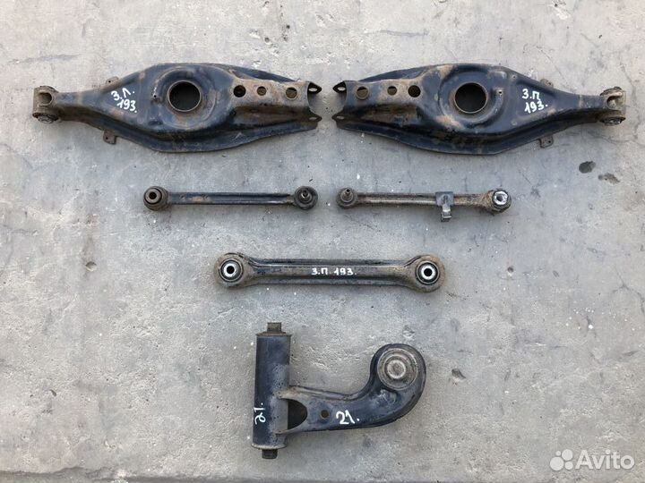 Рычаг подвески задний mercedes w202 w210