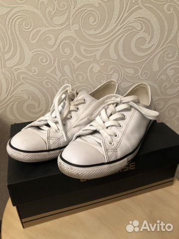 Кожаные кеды Converse оригинал