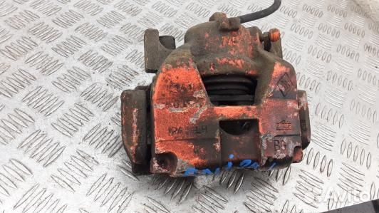 Суппорт тормозной передний левый renault scenic 3