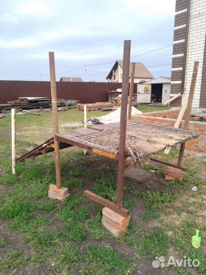 Крыльцо. Каркас крыльца