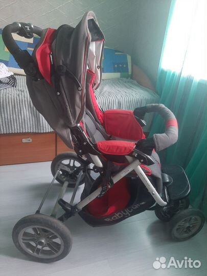 Прогулочная коляска зимняя бу