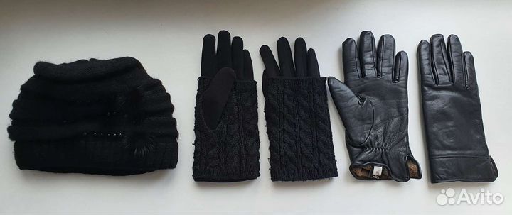 Комплект - шапка + 2 перчаток