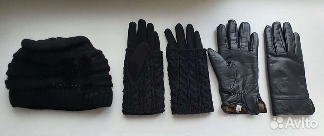 Комплект - шапка + 2 перчаток