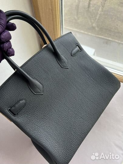 Сумка Hermes Birkin 30 togo с прожилками