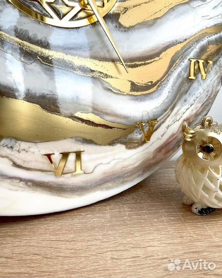 Часы из эпоксидной смолы