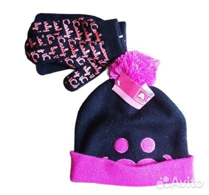 Шапка с аксессуарами на 3 года 98 см