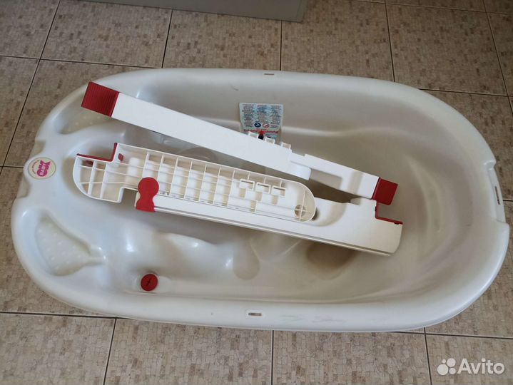 Ванна для новорожденных итальянская с термометром
