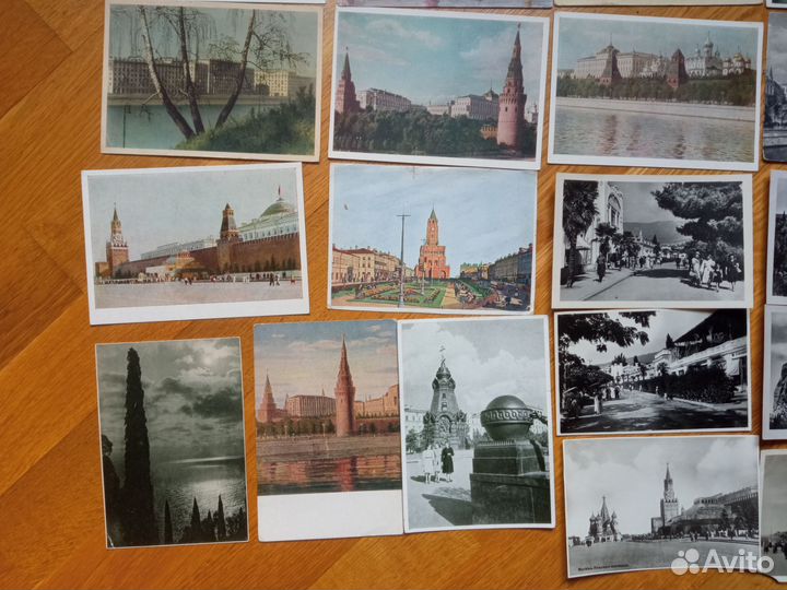 Открытки 30-60 годов СССР