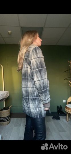 Пальто из шерсти оверсайз