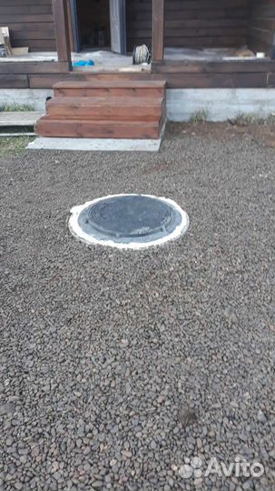 Выкапываем септики. Кисоны. Заводим воду в дом