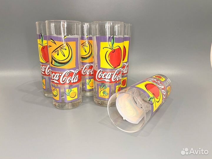 Стаканы coca cola из 90х