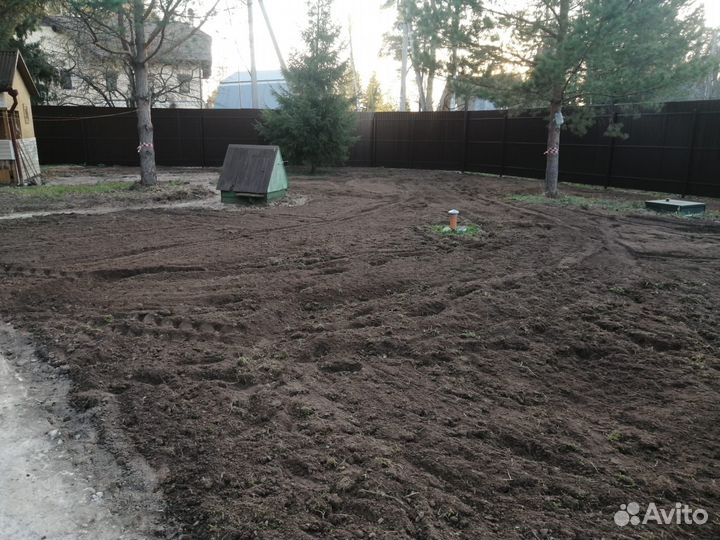 Расчистка участков,вспашка,корчевка.Миниэкскаватор