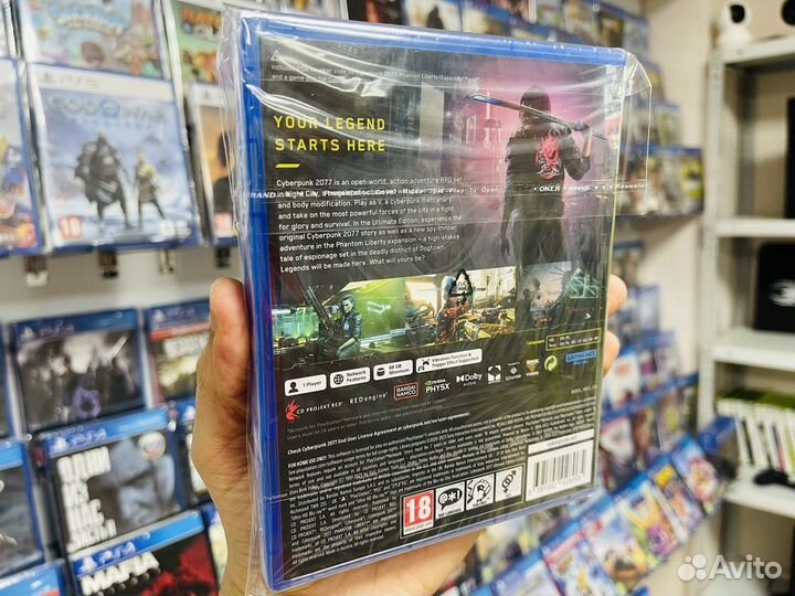 Cyberpunk 2077 phantom liberty ps5 диск
