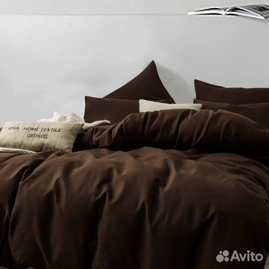 Комплект постельного белья Однотонный Сатин CS029