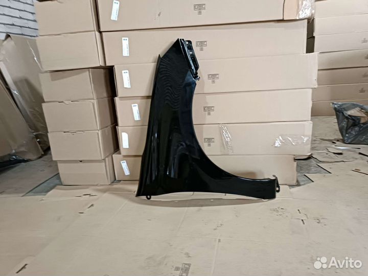 Крыло LADA granta fl правое черный черная пантера