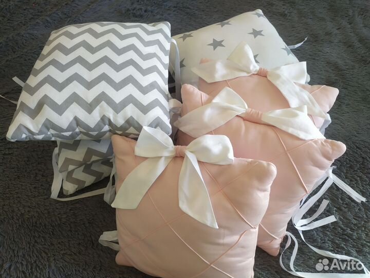 Бортики в детскую кроватку