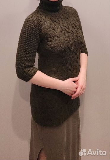 Свитер женский удлиненный zara