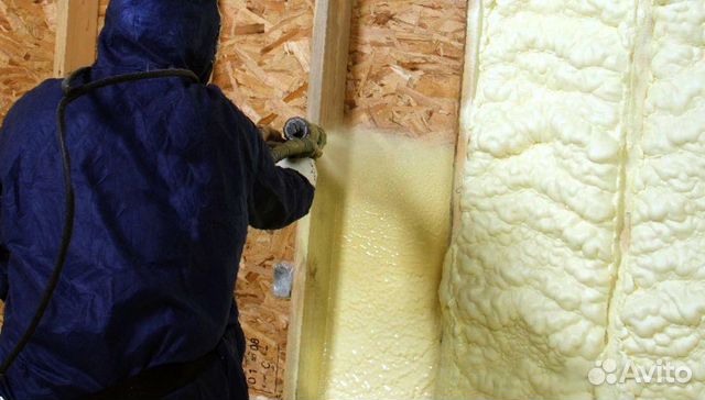 Пенополиуретан, утепление ангара в Москве | Услуги | Авито