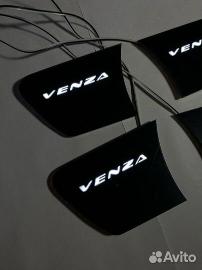 Led подсветка ручек,дверей,подсветка салона Toyota