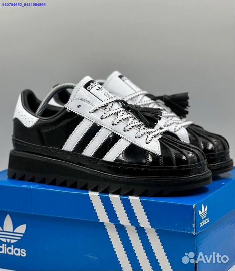 Кроссовки Clot x Adidas Originals Superstar (Арт.95659)