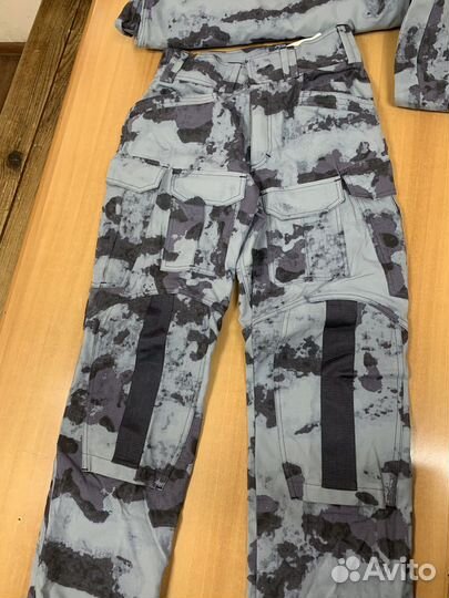 Костюм летний мох синий