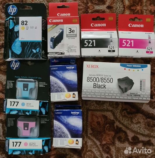 Картриджи и расходн. новые Xerox, HP, Panasonic др