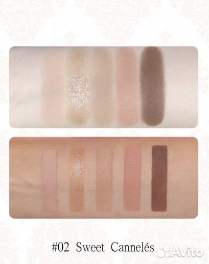 Палетки теней Flower Knows Strawberry Rococo Ser