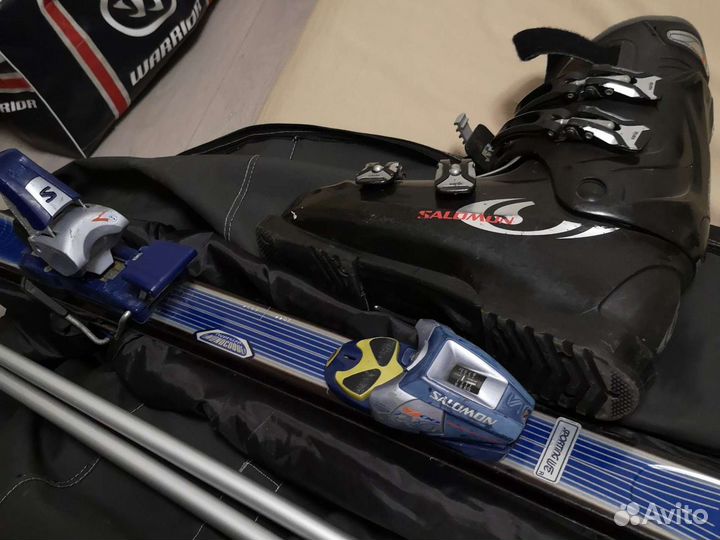 Горные лыжи,ботинки,палки