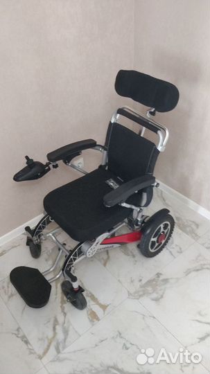 Складная электро коляска инвалидная