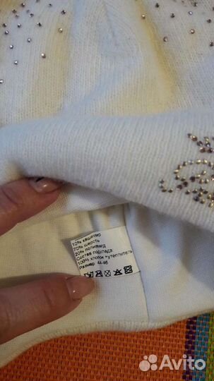 Шапка зимняя на девочку