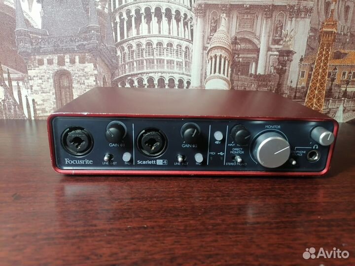 Звуковая карта focusrite scarlett 2i4